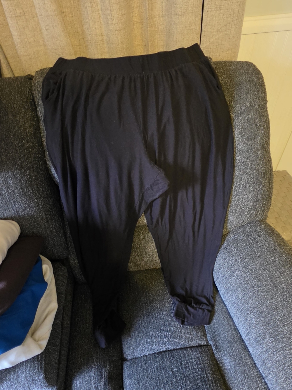 Maurices Black Relaxed Harem-Style Joggers